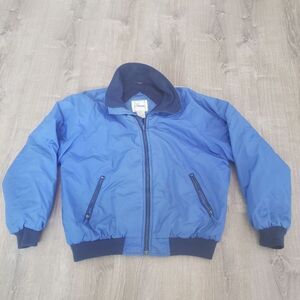 Haband Long Sleeve Full Zip Winter Snow Fleece Lined Jacket Mens Size XL